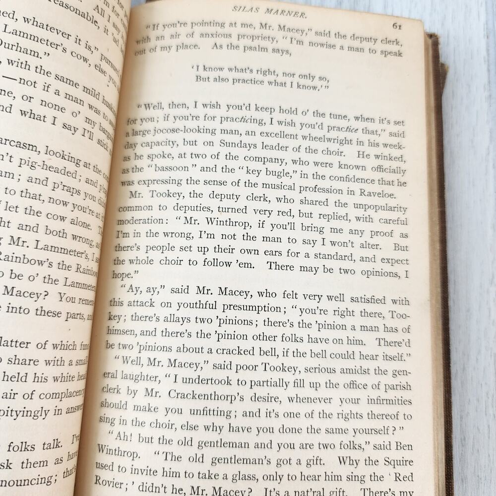 2 Antique Books: Eclectic English Classics 1911 Silas Marner & Midsummer Night's - Picture 12 of 16